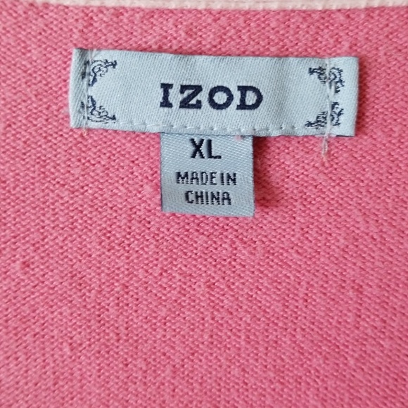 EUC - Izod Argyle Sweater (XL) - Picture 3 of 5